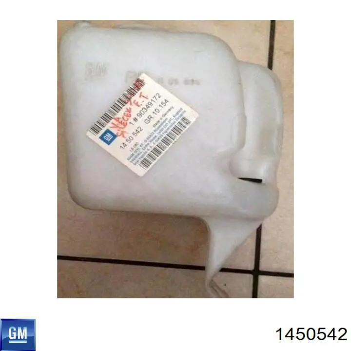 90349172 General Motors Botella limpiaparabrisas