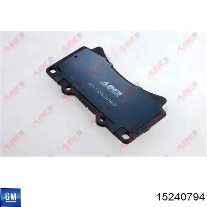 Pastillas freno delanteras General Motors 15240794 precio, desde 34,56 EUR