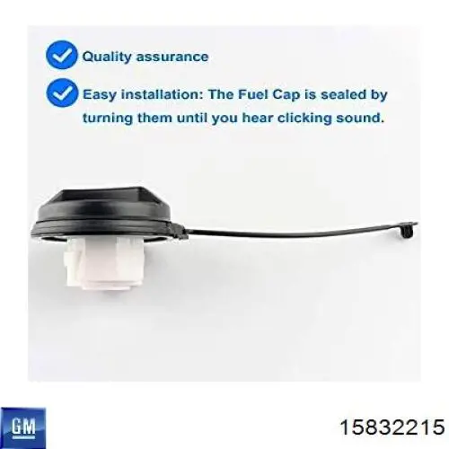 Comprar 15832215 General Motors Tapa de depósito de combustible