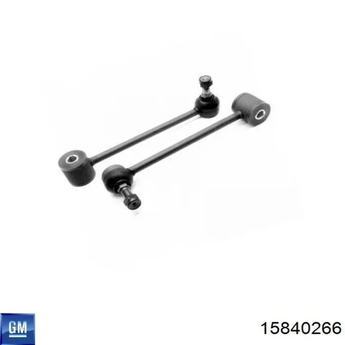 Bieleta estabilizadora delantera 15840266 General Motors