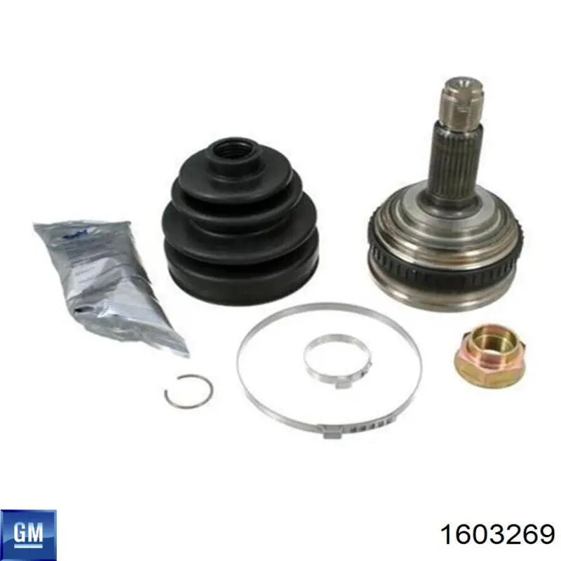 Junta homocinética interna delantera izquierda 93182522 General Motors