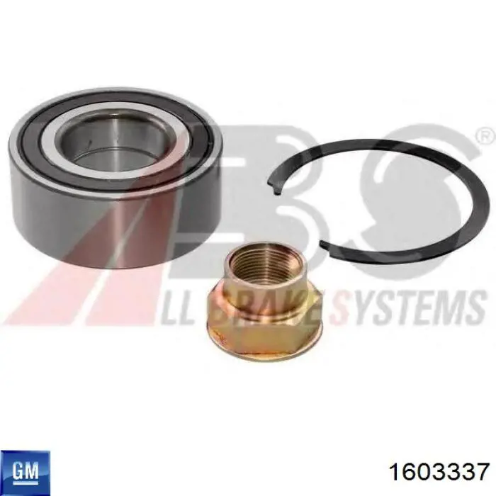 1603337 General Motors Rodamientos de rueda delantero