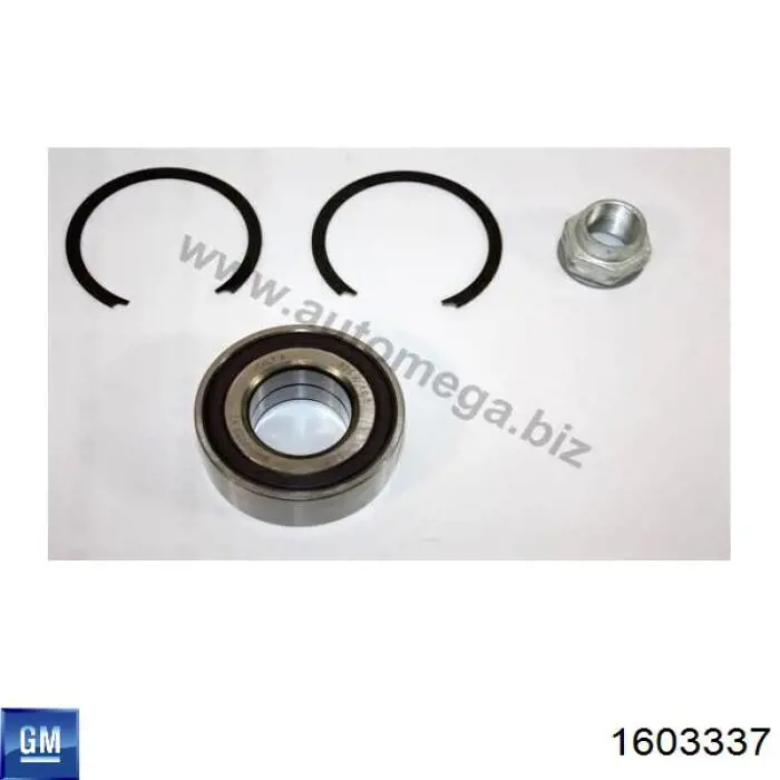Cojinete de rueda delantero General Motors 1603337 precio, desde 25,40 EUR