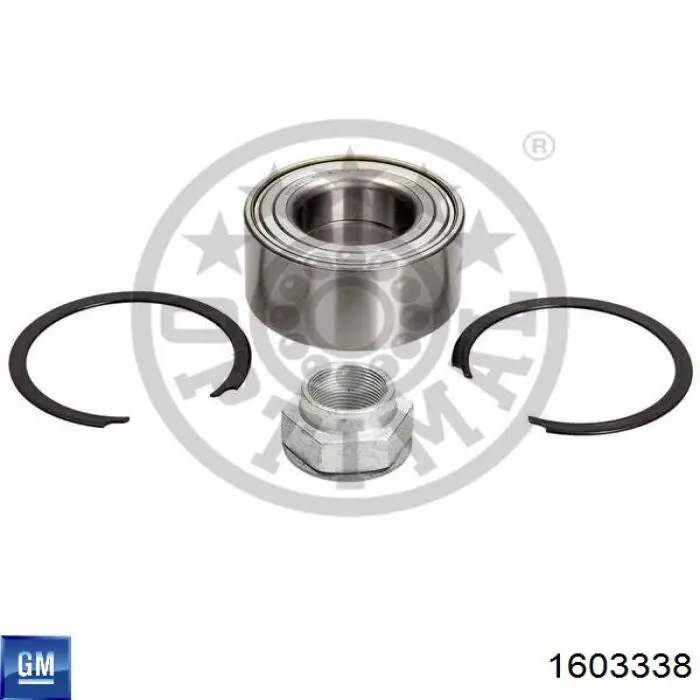 Cojinete de rueda delantero General Motors 1603338 precio, desde 25,23 EUR