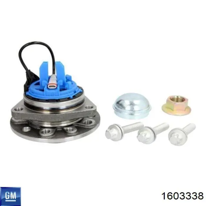 Cojinete de rueda delantero 1603338 General Motors