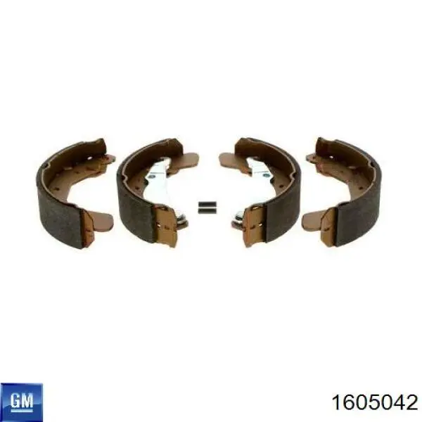 Zapatas de freno de tambor traseras General Motors 1605042 precio, desde 34,80 EUR