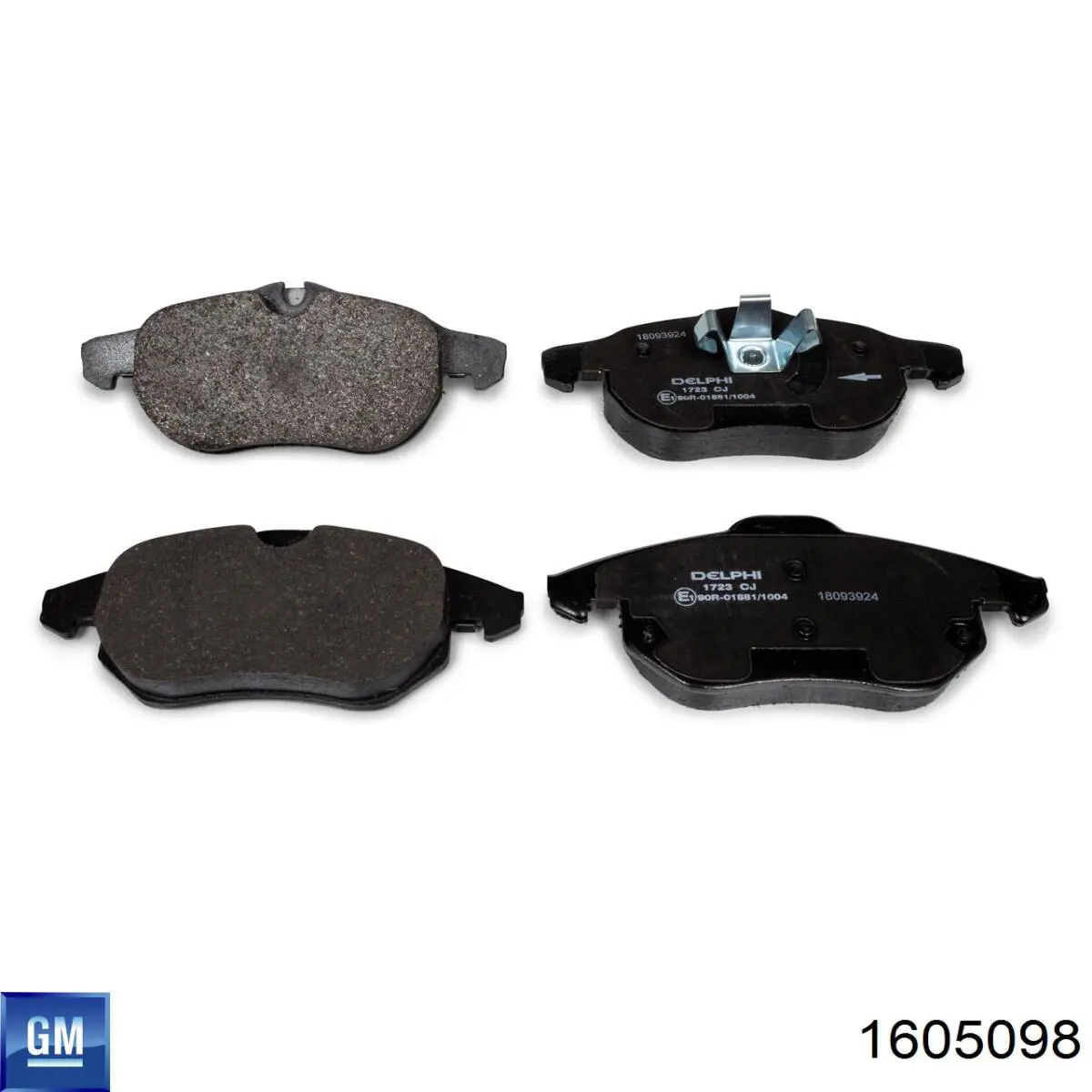 Pastillas de freno delanteras Opel Vectra