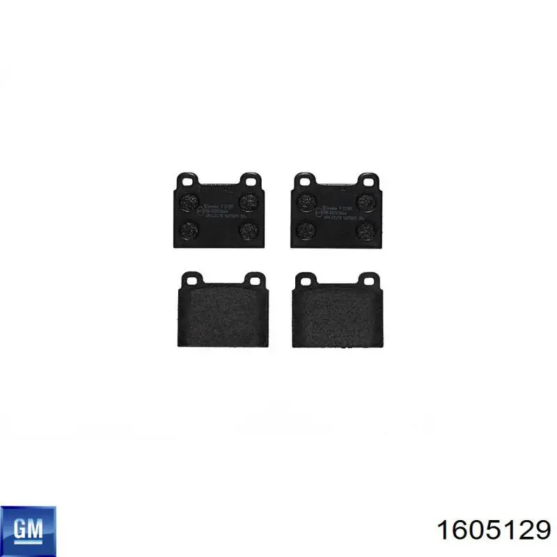 Kit de reparación, pinza de freno delantero Opel 1605129 precio, desde 4,63 EUR