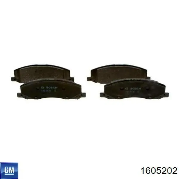 Pastillas freno delanteras General Motors 1605202 precio, desde 44,16 EUR