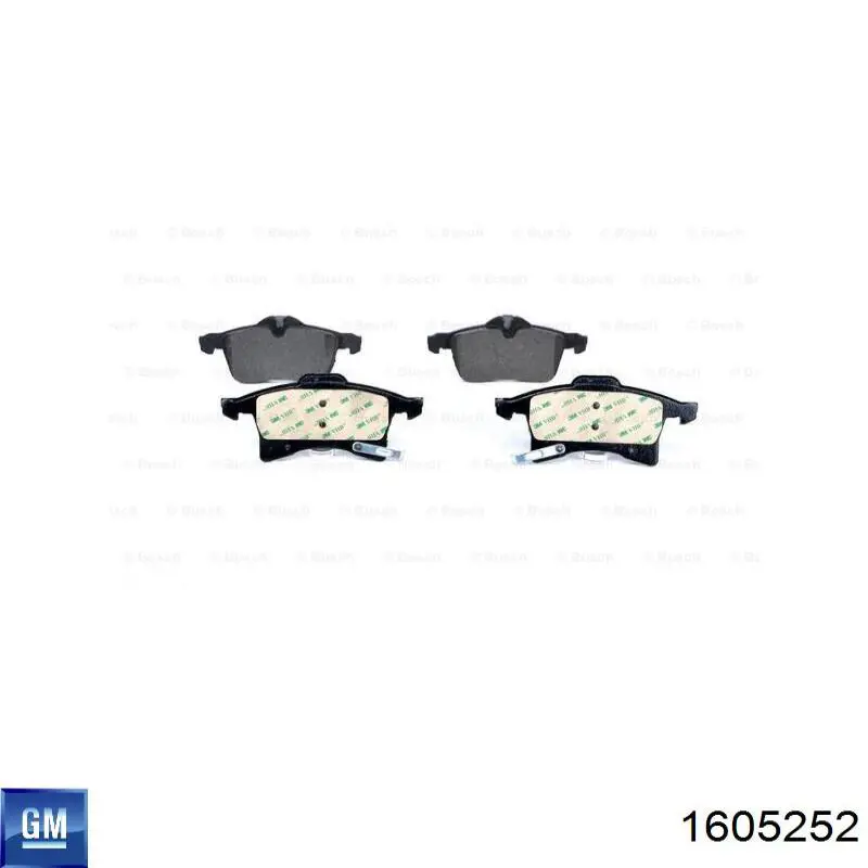 Pastillas de freno delanteras Opel Corsa X12