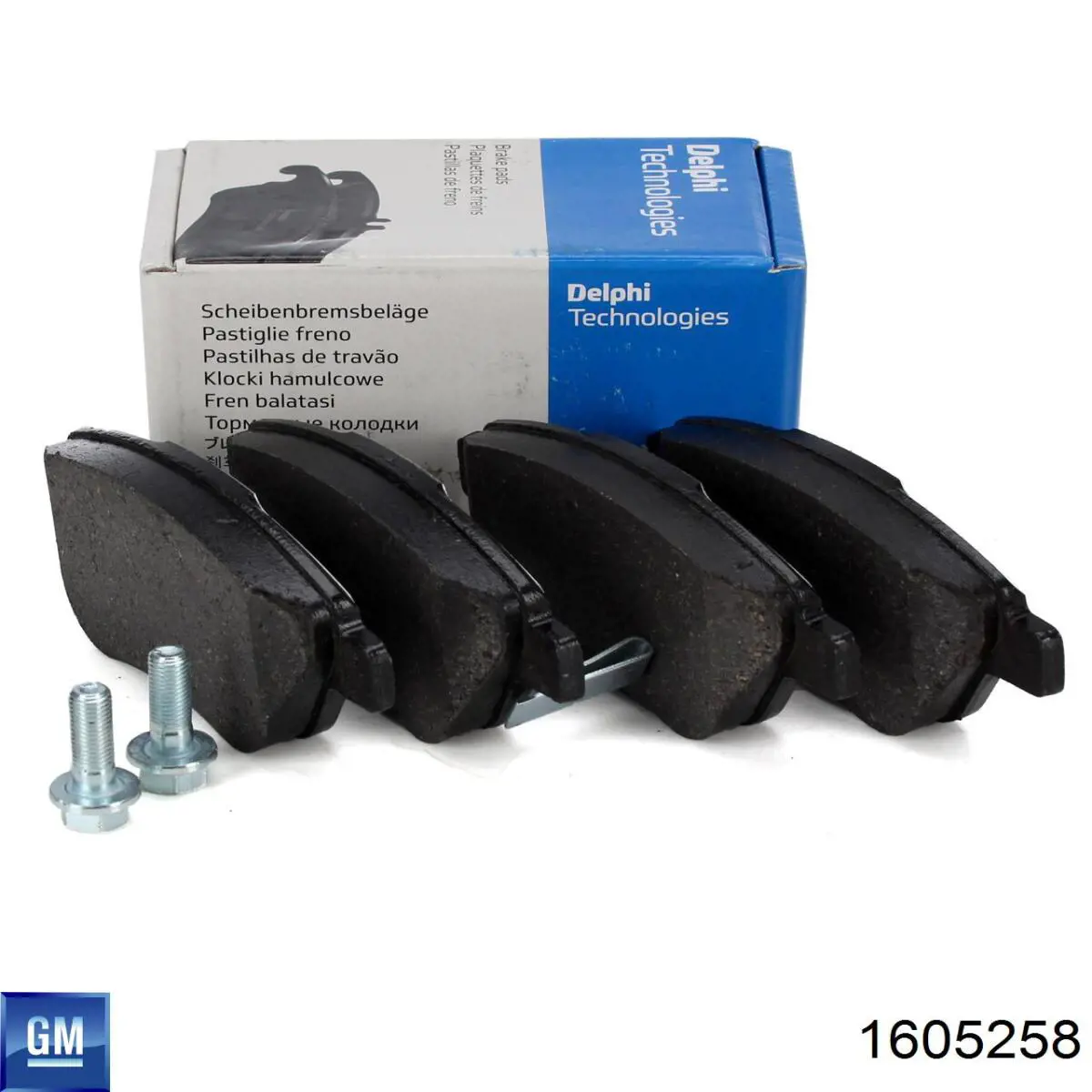 Pastillas freno delanteras General Motors 1605258 precio, desde 26,39 EUR