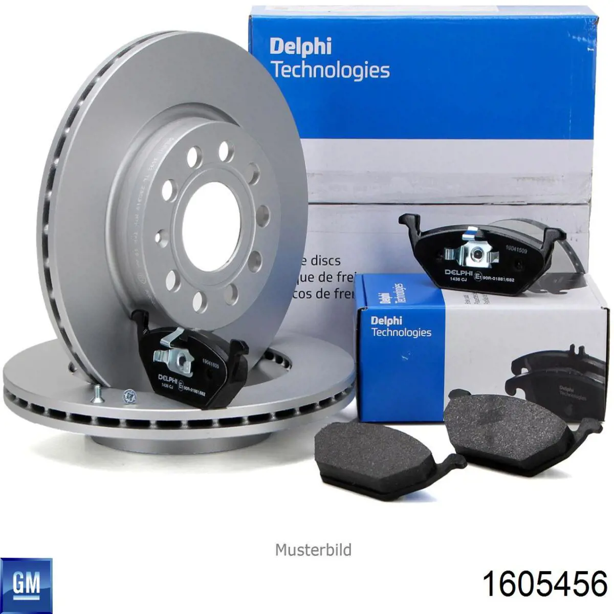 Pastillas de freno delanteras Opel Corsa X12