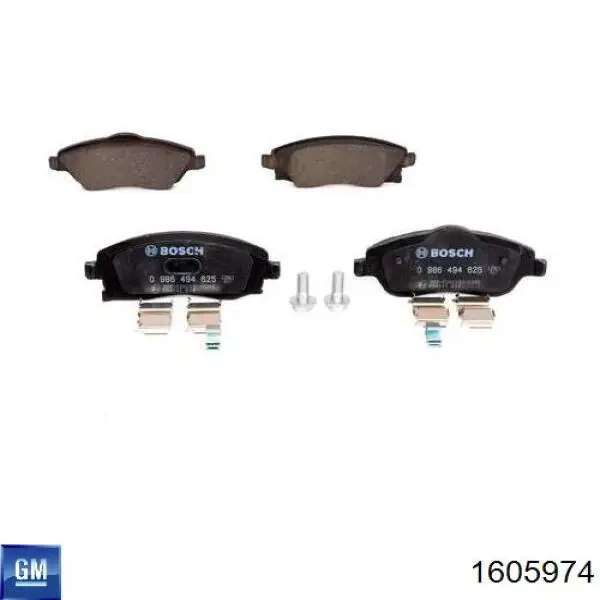 Pastillas de freno delanteras Opel Corsa F08, F68