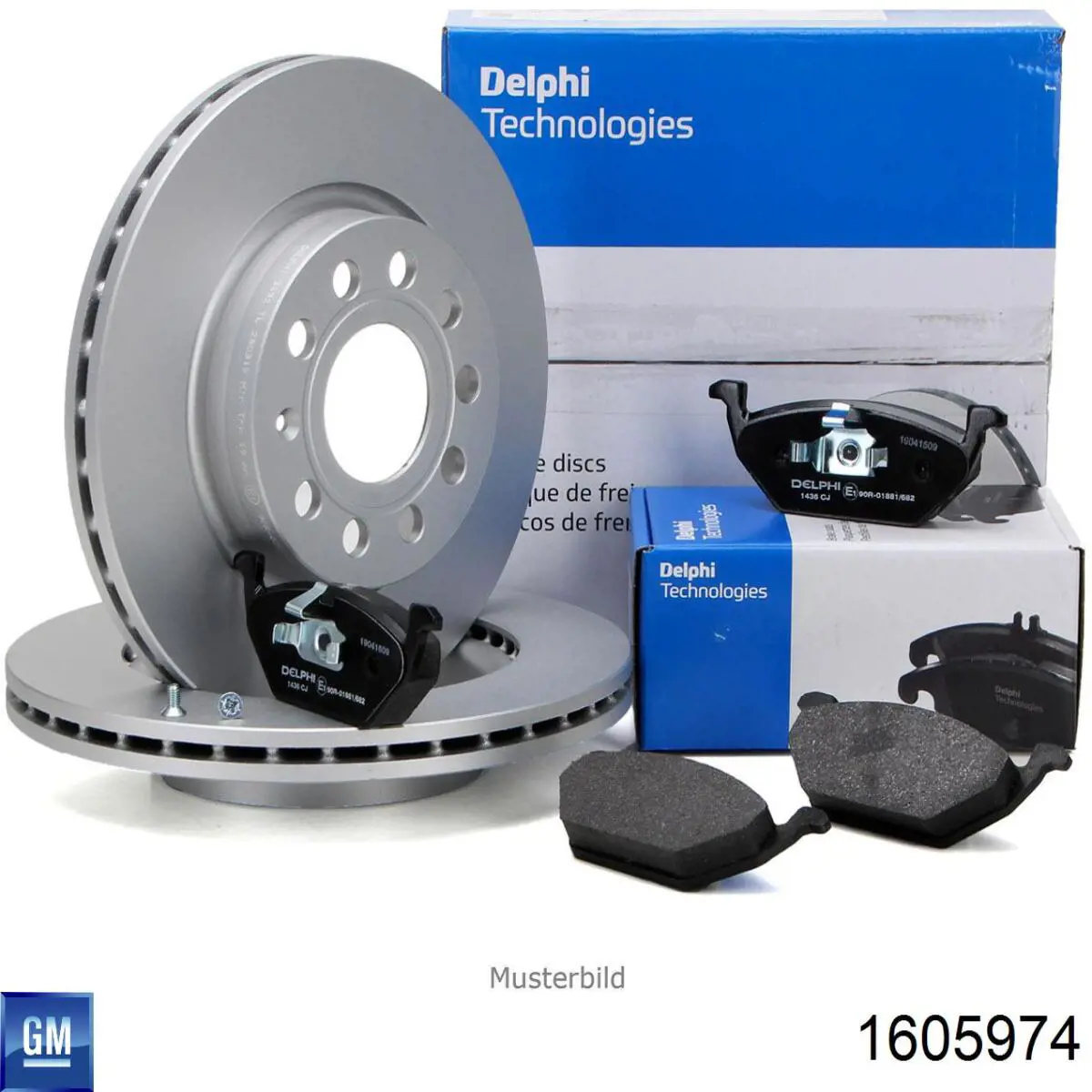 Pastillas de freno delanteras Opel Corsa F08, F68