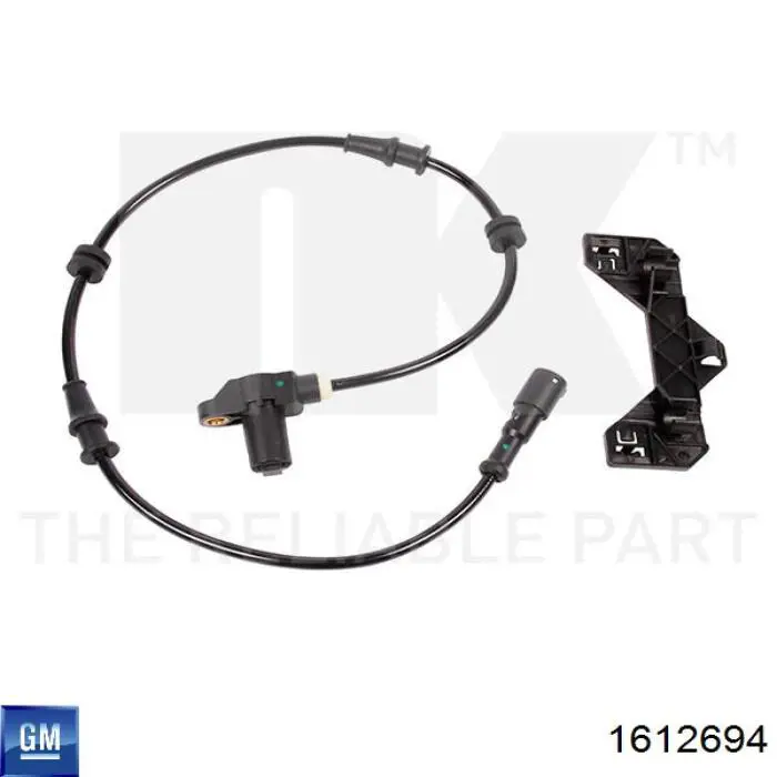 1612694 General Motors sensor abs delantero