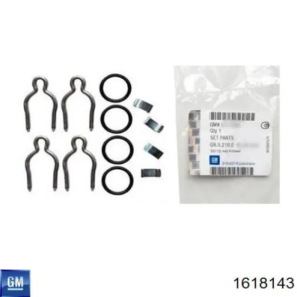 Anillo de sellado del tubo del radiador de la calefacción 9117284 General Motors