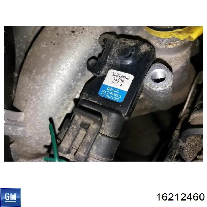 Sensor de presión del colector de admisión 16212460 General Motors