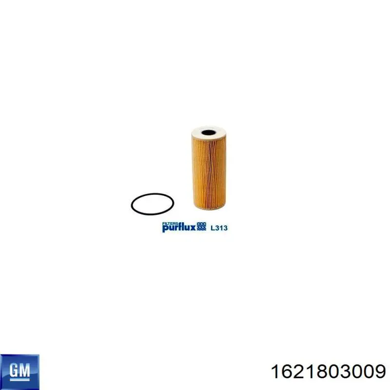 1621803009 General Motors filtro de aceite