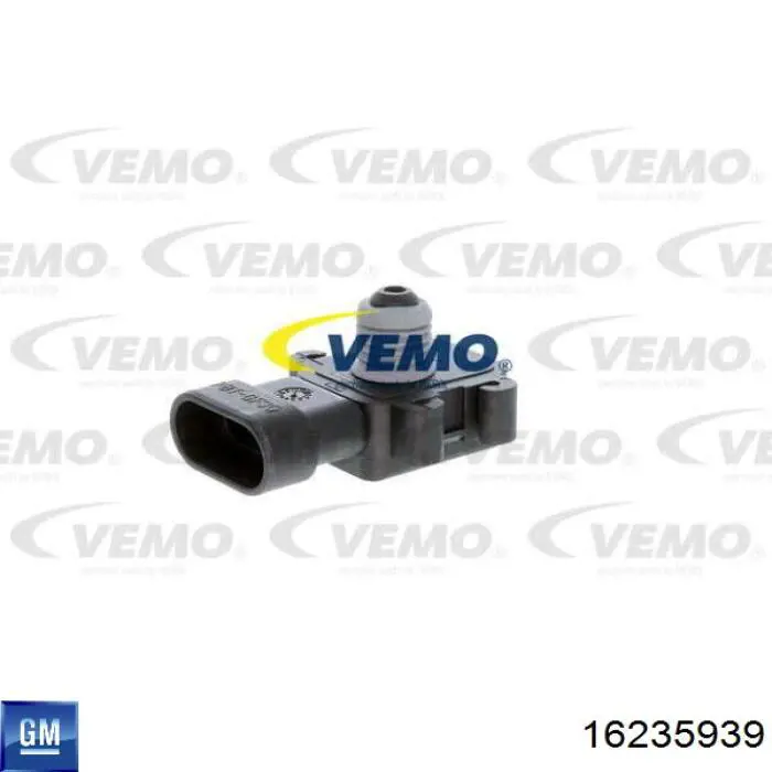 Sensor de presión del aire de admisión General Motors 16235939 precio, desde 37,20 EUR