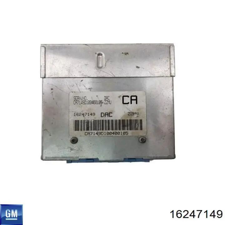 16247149 General Motors centralina del motor / modulo de control del motor (ecu)