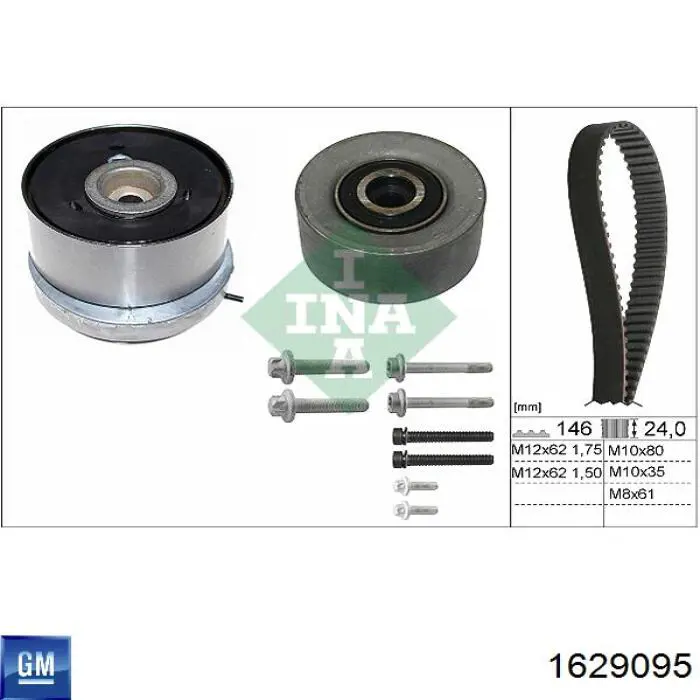 1629095 General Motors Kit correa de distribución