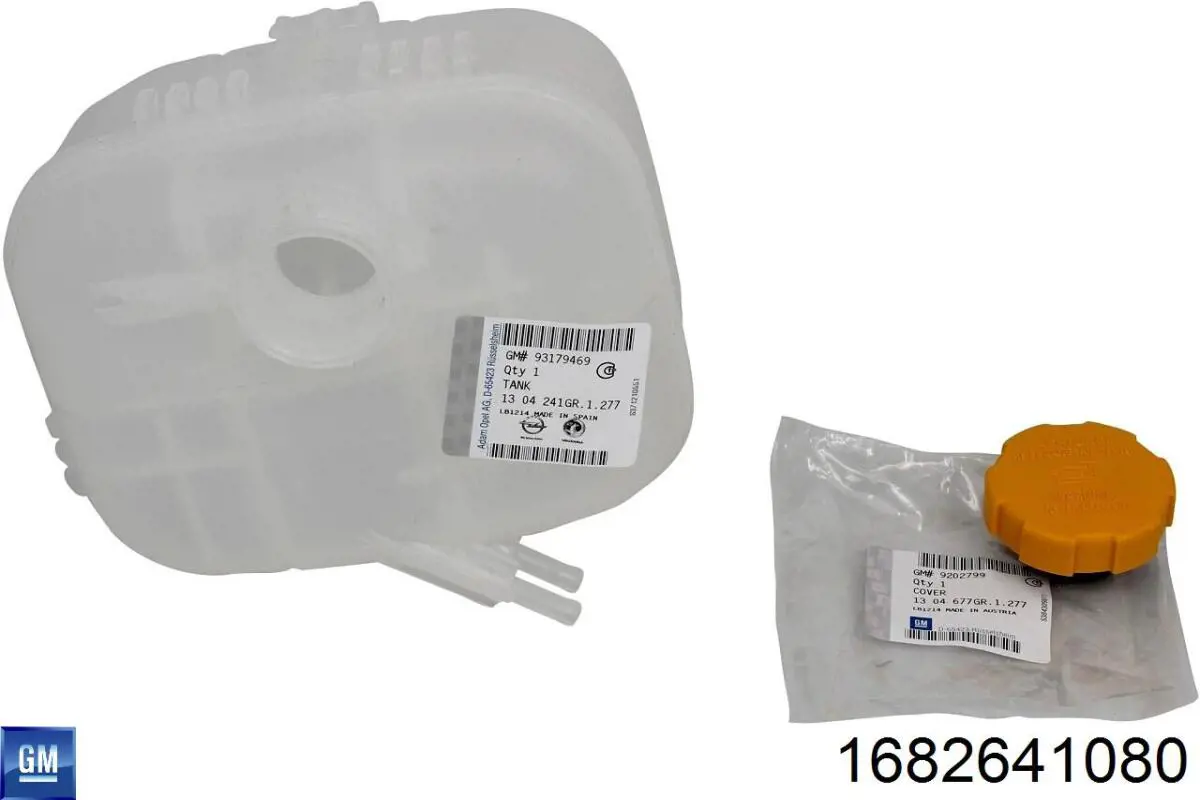 Vaso de expansión 1682641080 General Motors