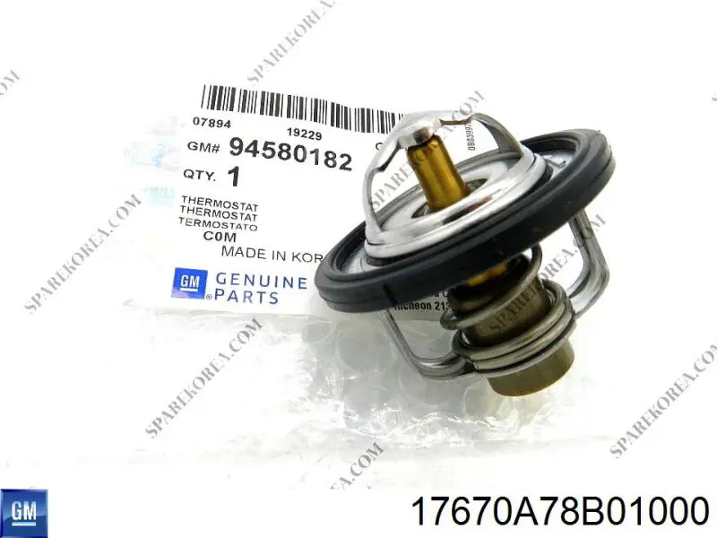 Termostato refrigerante General Motors 17670A78B01000