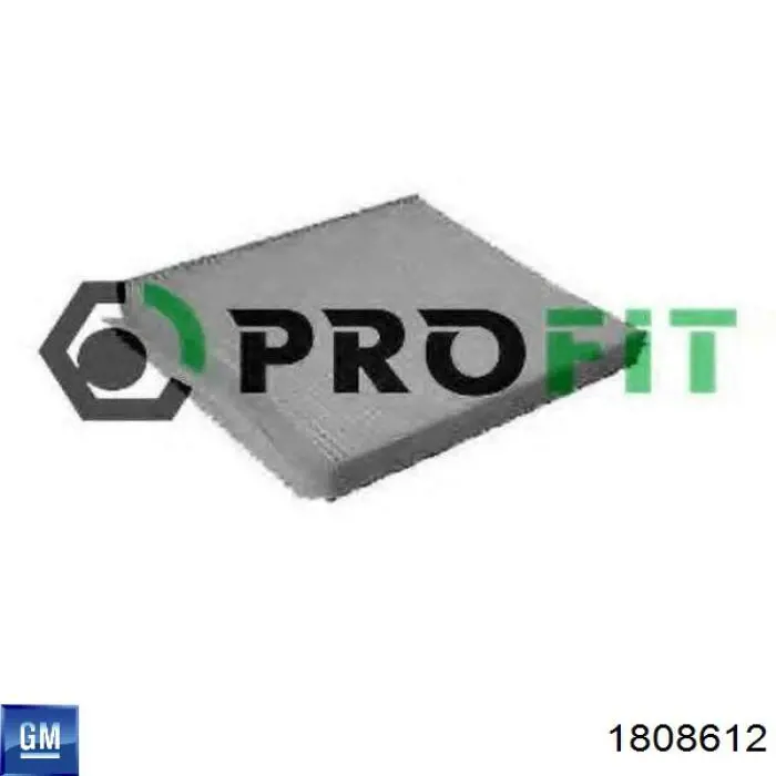 Filtro de cabina General Motors 1808612 precio, desde 7,96 EUR