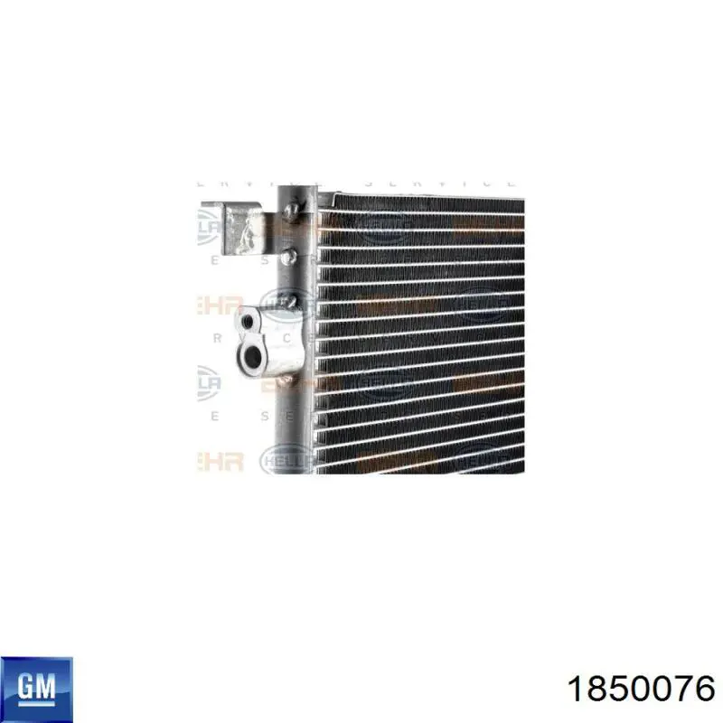 1850076 General Motors condensador aire acondicionado