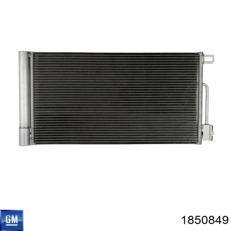 1850849 General Motors condensador aire acondicionado