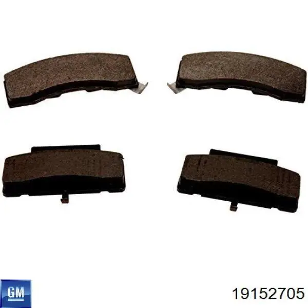 Pastillas freno delanteras General Motors 19152705 precio, desde 41,43 EUR