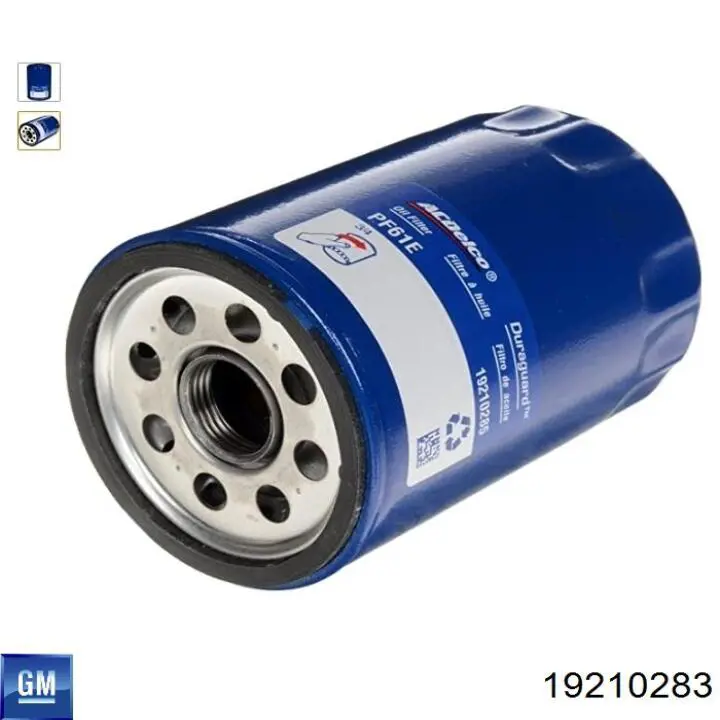 Comprar 19210283 General Motors Filtros de aceite