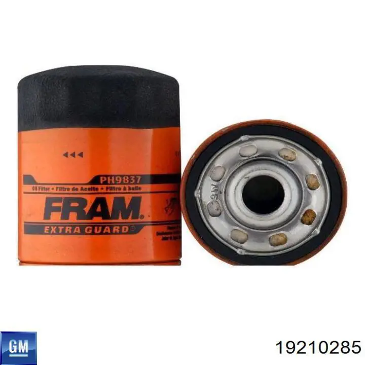 Filtro de aceite General Motors 19210285 precio, desde 8,17 EUR