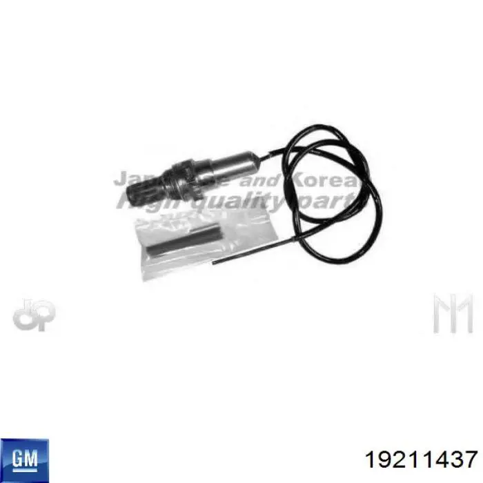 19211437 General Motors sonda lambda sensor de oxigeno para catalizador