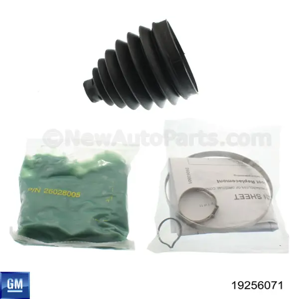 Fuelle, palier delantero exterior General Motors 19256071 precio, desde 23,44 EUR