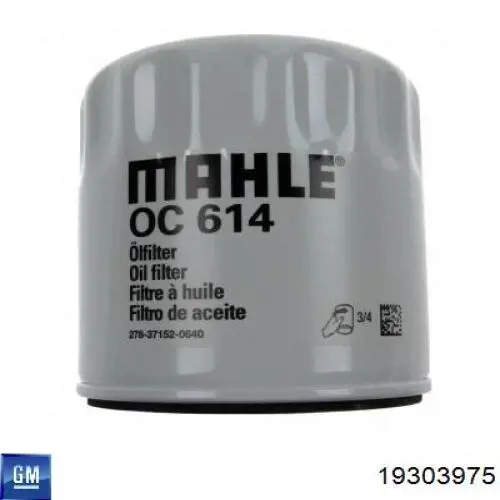Comprar 19303975 General Motors Filtros de aceite