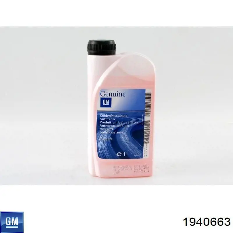 Liquido refrigerante 1940663 General Motors