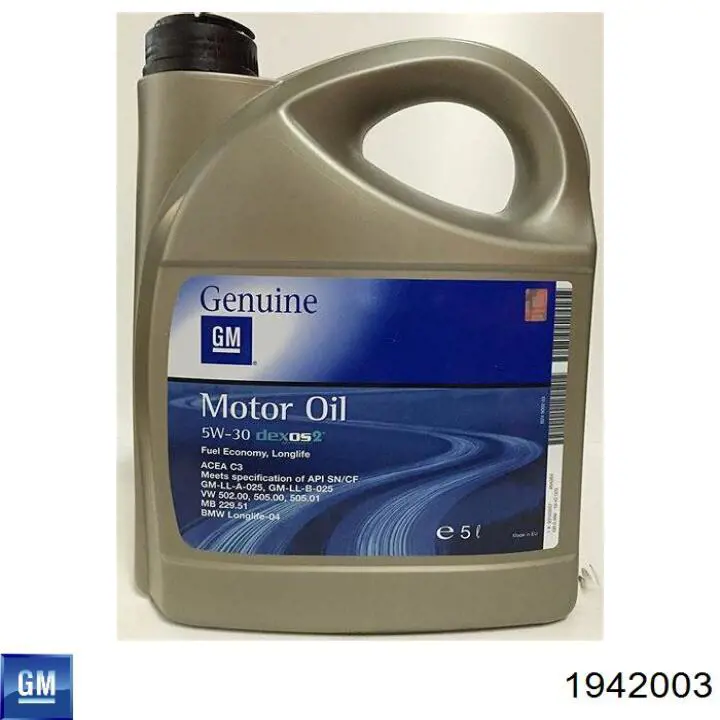 1942003 General Motors Aceite