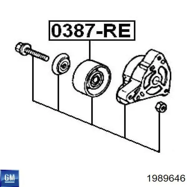 Cojinete, alternador Ford Mondeo 1 GBP