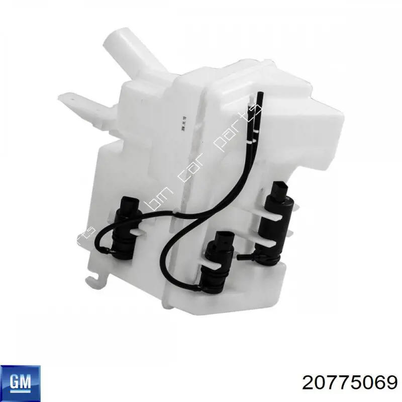 20775069 General Motors Botella limpiaparabrisas