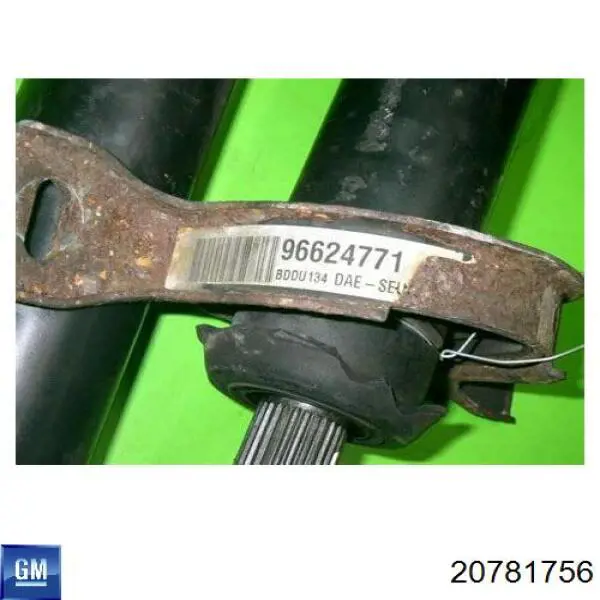 Árbol cardán General Motors 20781756 precio, desde 67,11 EUR