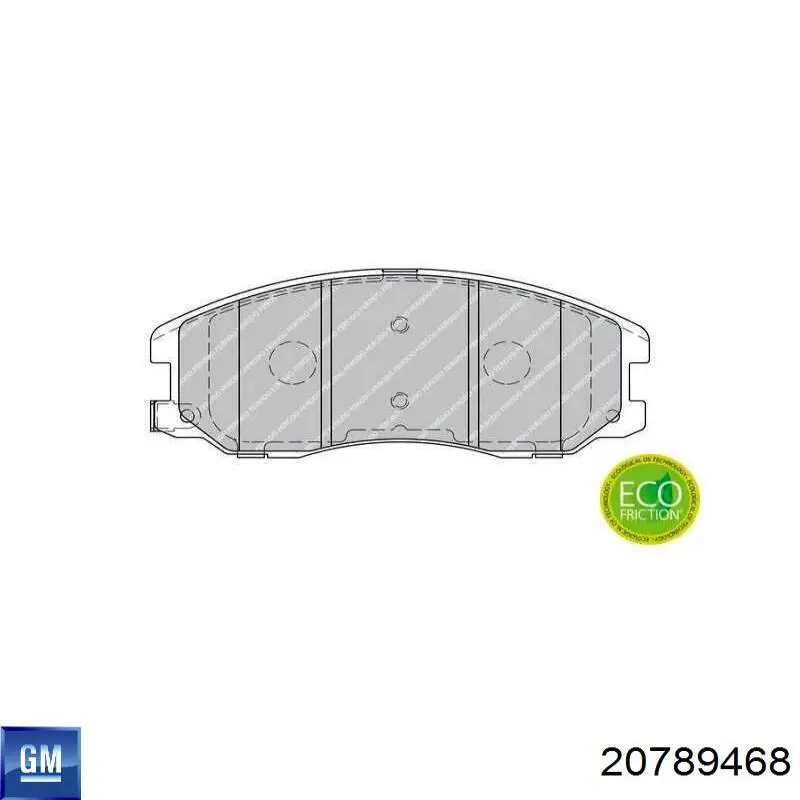 Comprar 20789468 General Motors Pastillas delanteras de freno