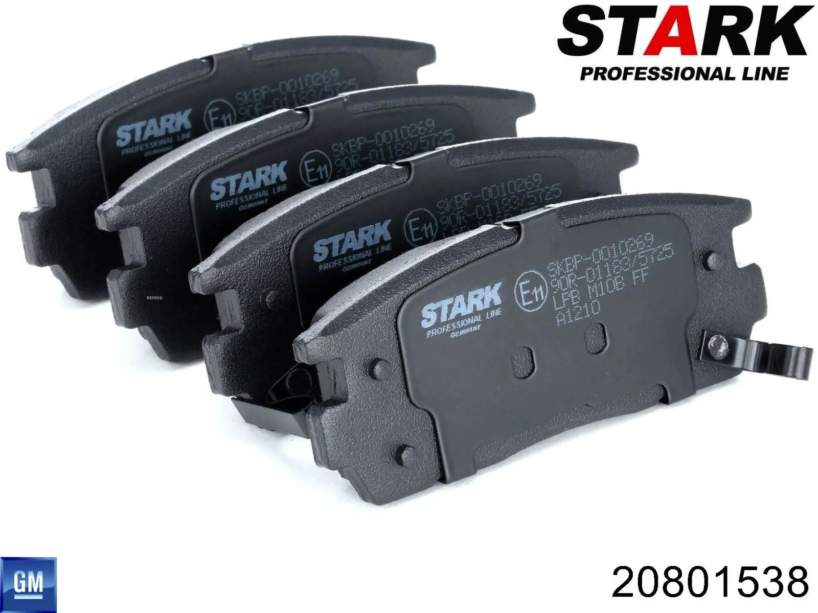 Comprar 20801538 General Motors Pastillas de freno traseras