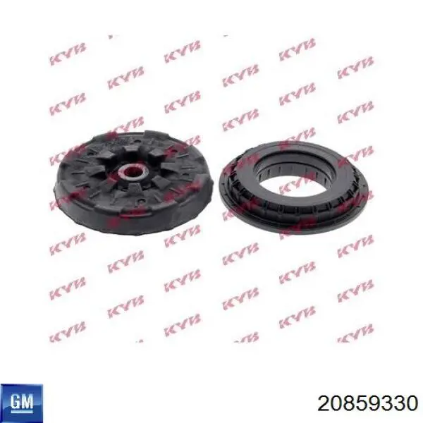 Soporte del amortiguador delantero 20859330 General Motors
