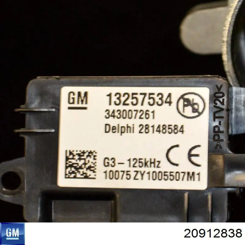 Conmutador de arranque 20912838 Opel