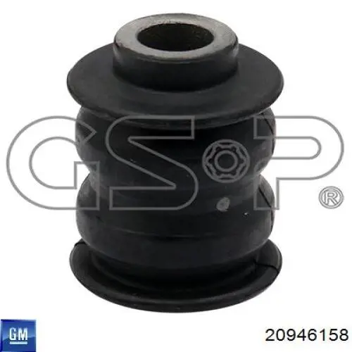 Brazo inferior izquierdo de la suspensión delantera Opel 20946158