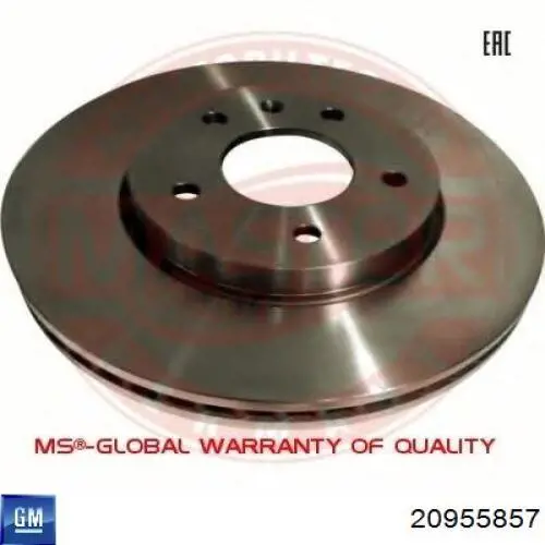 20955857 General Motors Discos