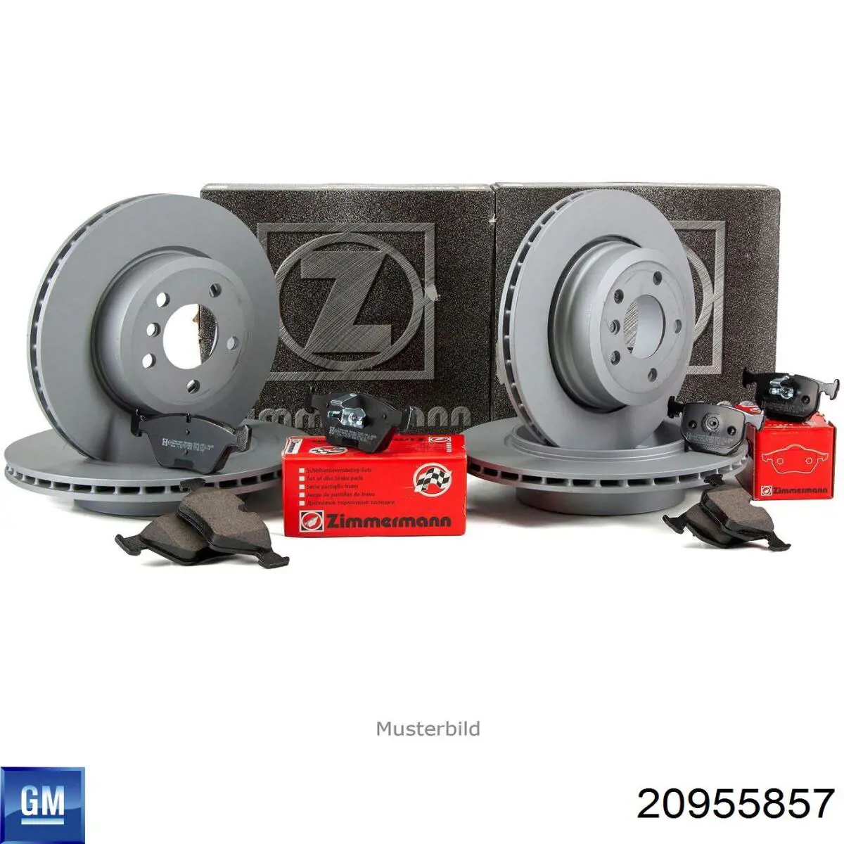 Comprar 20955857 General Motors Freno de disco delantero