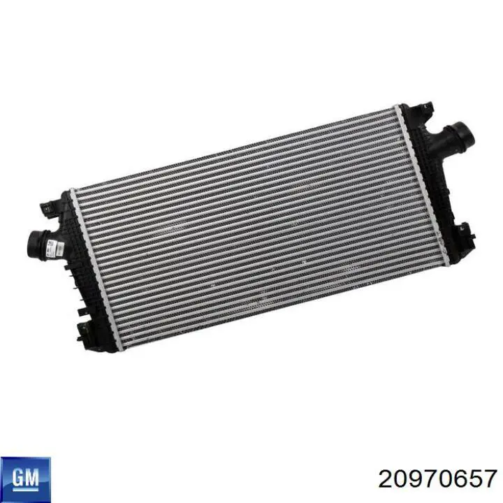 20970657 General Motors ventilador (rodete +motor refrigeración del motor con electromotor derecho)
