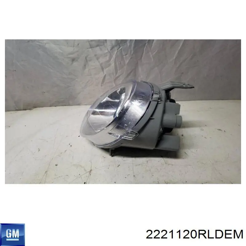 2221120RLDEM General Motors faro derecho